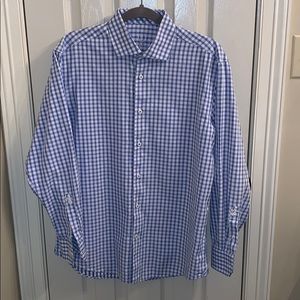 Bugatchi UOMO men’s long sleeve shirt.  Size M
